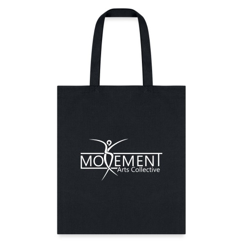 Movement Art Collective Logo in White - Tote Bag