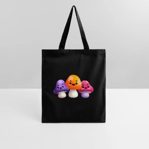 Colorful Mushroom Companions - Tote Bag