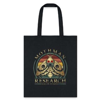 Mothman Research: Recon Division - Tote Bag - black - Front