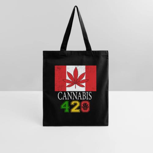 Comical 420 Celebrate Herb Weed Marijuana Design - Tote Bag