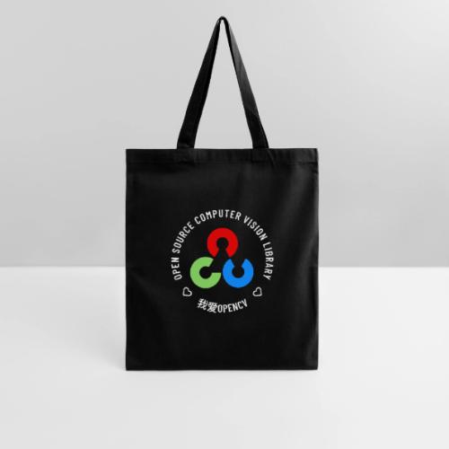 我爱OPENCV (Light Logo) - Tote Bag