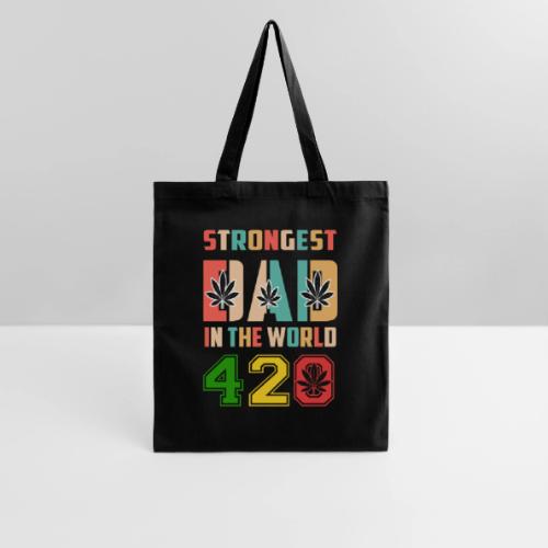 Chucklesome 420 Dad Loves Herb Weed Marijuana - Tote Bag