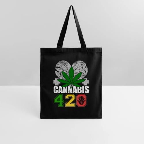Clever 420 Smoker World Weed Marijuana Design - Tote Bag