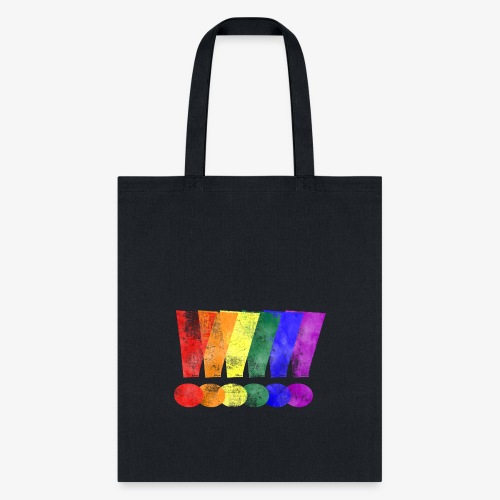 LGBTQ Pride Exclamation Points - Tote Bag