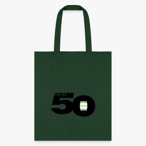 50 Pride Agender Pride Flag - Tote Bag