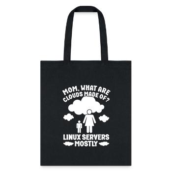 cloud computing computer computer programmer - Tote Bag - black - Front