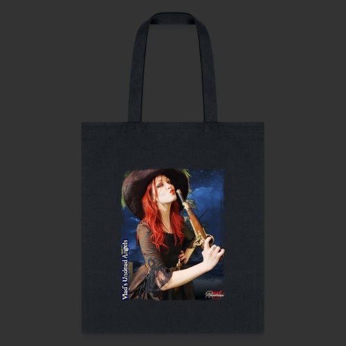 Live Undead Angels: Vamp Pirate Jacquotte w/Musket - Tote Bag