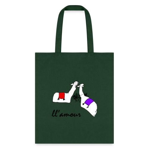 Llamour (color version). - Tote Bag