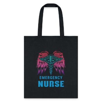 ER Nurse Emergency Nurse - Tote Bag - black - Front