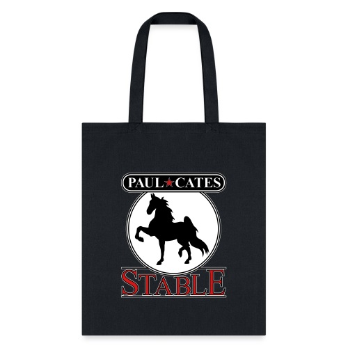 Paul Cates Stable logo dark - Tote Bag