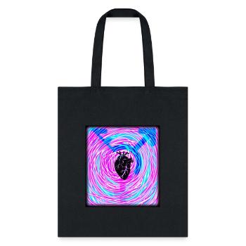 Trans Spiral - Tote Bag - black - Front