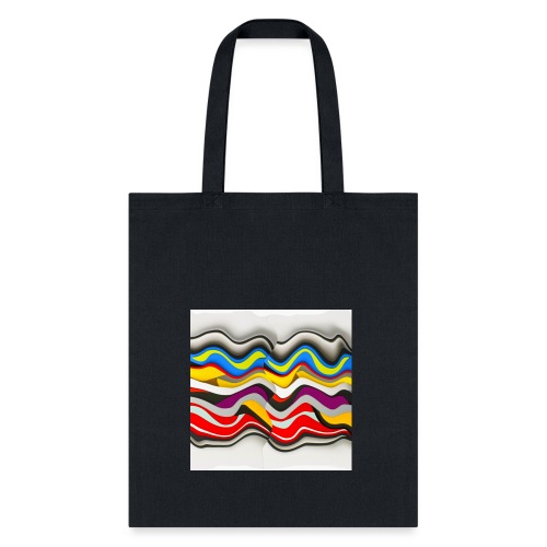 Colored waves - Tote Bag