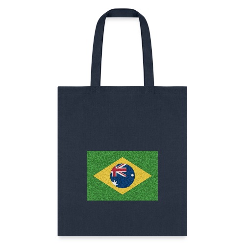 Brazil flag with Australia Twist - Tote Bag