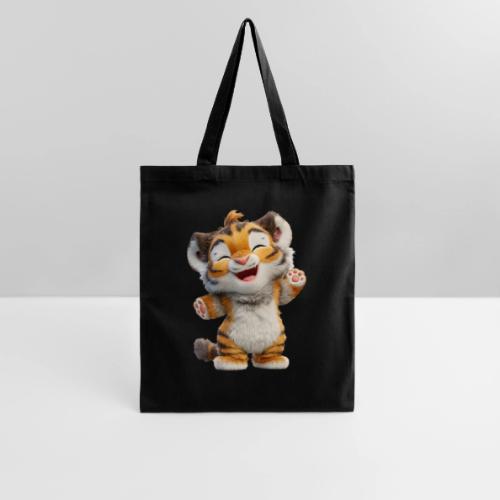 Energetic Baby Tiger Standing with Joy - Tote Bag