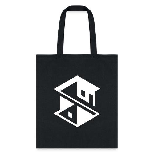 Unreal Estate Records Logo White - Tote Bag