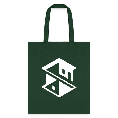 Unreal Estate Records Logo White - Tote Bag