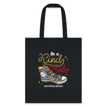 Autism Awareness Be A Kind Sole - Tote Bag - black - Front