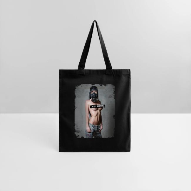 nude girl with gas mask - i will survive