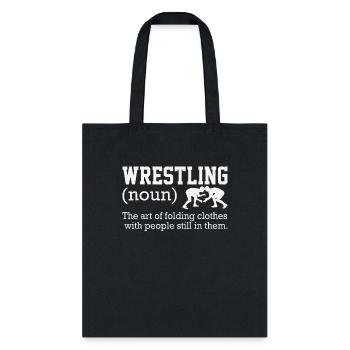 Wrestling Wrestler Wrestling - Tote Bag - black - Front