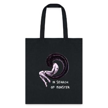 In Search Of Monster - Tote Bag - black - Front