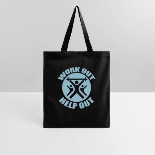 Work Out Help Out- Hat - Tote Bag