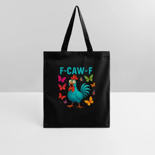 Funny Screaming Chicken “F-Caw-F” - Tote Bag