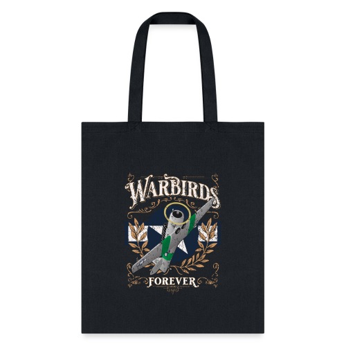 Vintage Warbirds Forever Classic WWII Aircraft - Tote Bag
