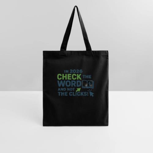 Color Word Clicks 2026 Background - Tote Bag