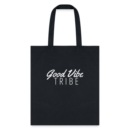 Good Vibe Tribe - Logo 2 White - Tote Bag