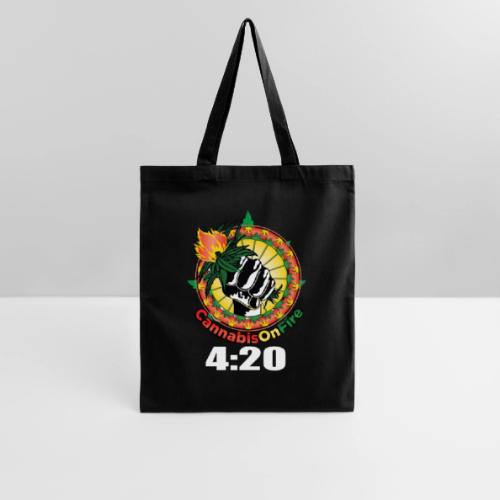 Wacky 420 Keep It Lit Time Weed Marijuana Design - Tote Bag