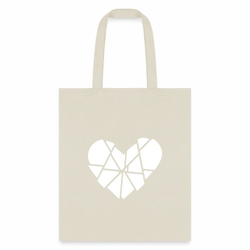 Heart Broken Shards Anti Valentine's Day - Tote Bag