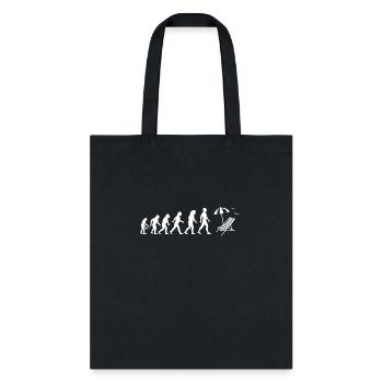 Beach Chair Baltic Coast North Sea Beach Evolution - Tote Bag - black - Front