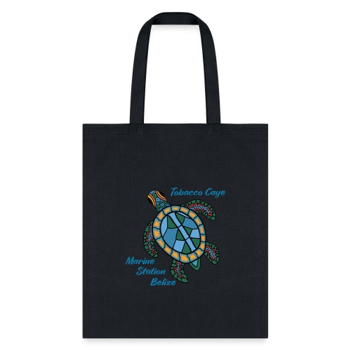 Colourful, tropical turtle design - Tote Bag