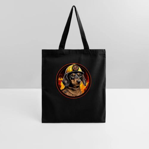 Firefighter Dachshund - Tote Bag