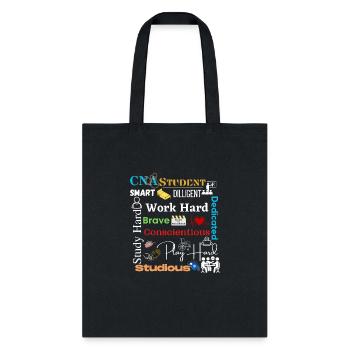 CNA Student Collage - Tote Bag - black - Front