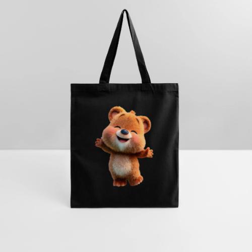 Joyful Baby Bear with Arms Up - Tote Bag