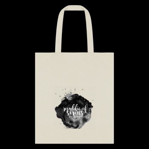 ROS FINE ARTS COMPANY - Black Aqua - Tote Bag