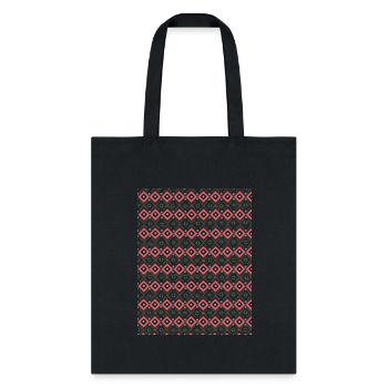 ornamental arabic pattern - Tote Bag - black - Front