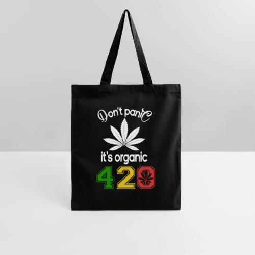 Hilarious 420 Do Not Panic it's organic - Tote Bag