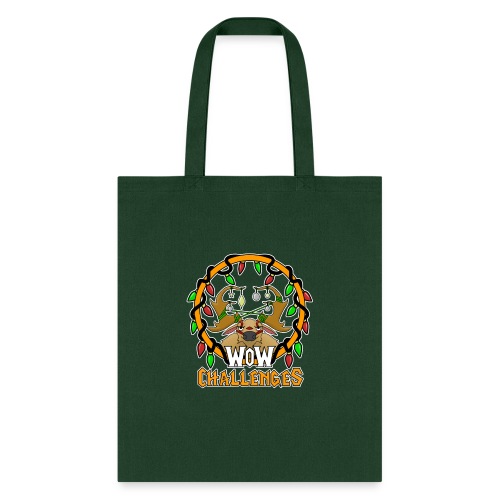 WoW Challenges Holiday Tauren WHITE - Tote Bag