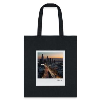 Mono Enterprises "Travels" Los Angeles DTLA - Tote Bag - black - Front