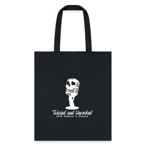 Twisted and Uncorked Original Logo, Light - Tote Bag
