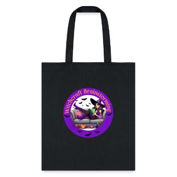 Witchcraft brainstorming - Tote Bag - black - Front