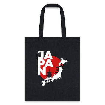 Japanese island - Tote Bag - black - Front