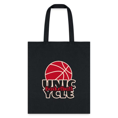 Unicycle Basket Ball - Tote Bag
