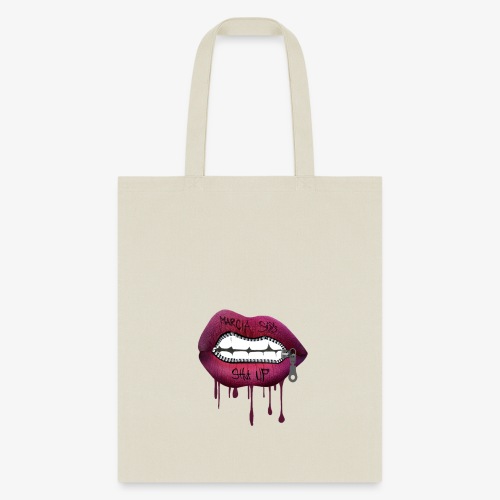 women mouth - Tote Bag