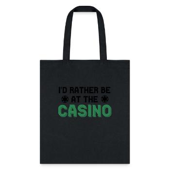 Casino - Tote Bag - black - Front