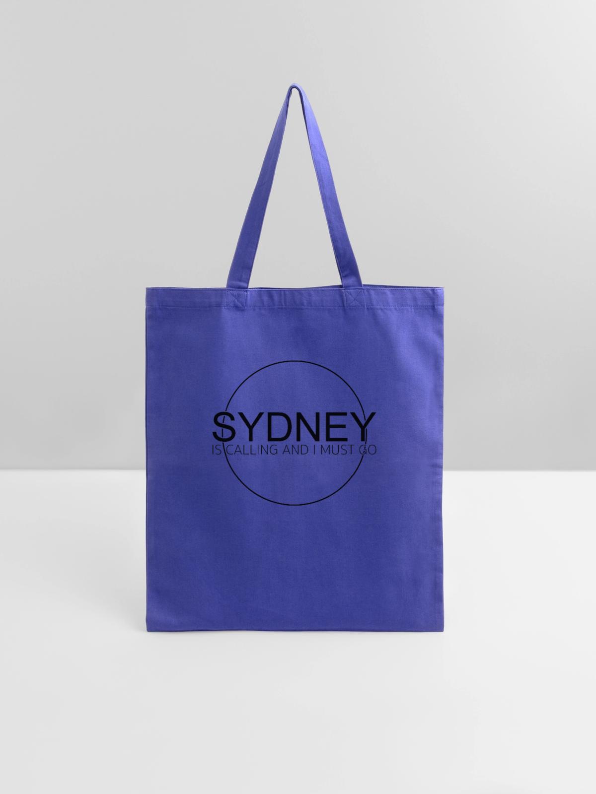 sydney saying - Tote Bag - royal blue - Front