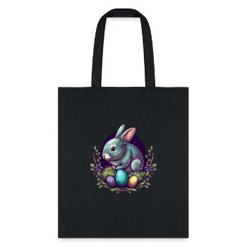 Easter Bunny - Tote Bag - black - Front