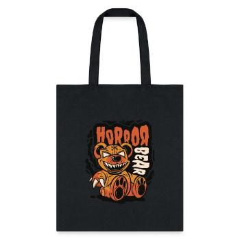 Terrifying Teddy - Tote Bag - black - Front